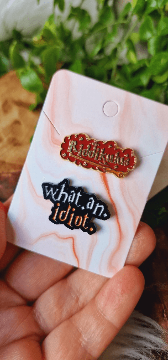 Harry Potter Red Pin Badges