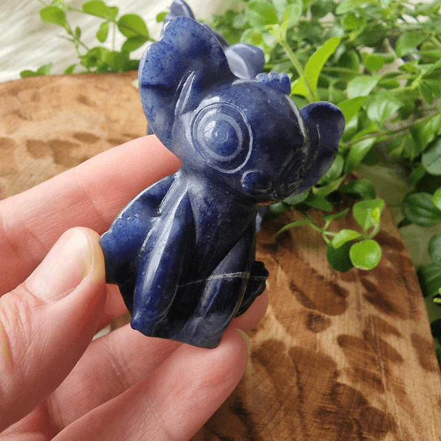 Blue Aventurine Crystal Character 