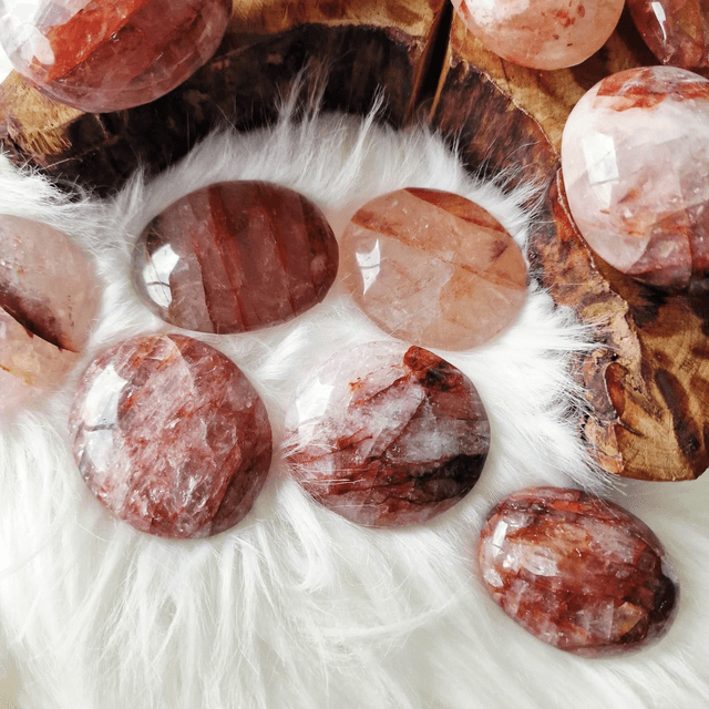 Fire Quartz palm 