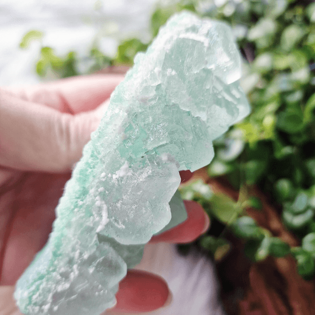 Halite dyed green 