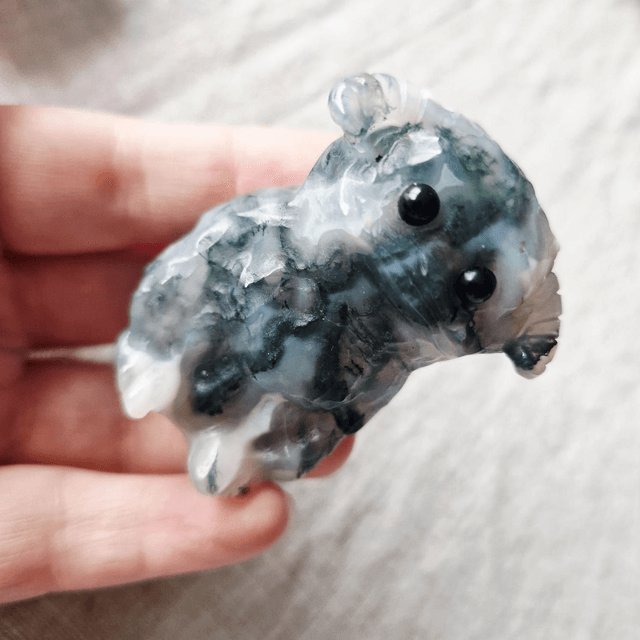 Moss Agate Ludo 