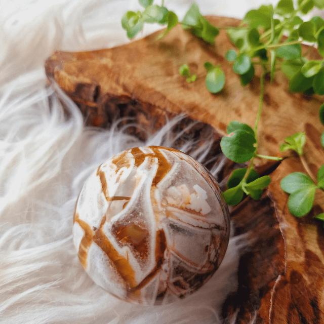 Crazy Agate Sphere 284g