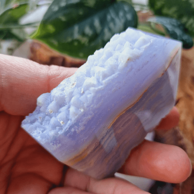 Blue Lace Agate Point 111g