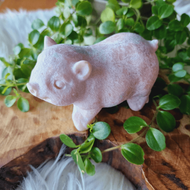 Pink Opal Pig Matt