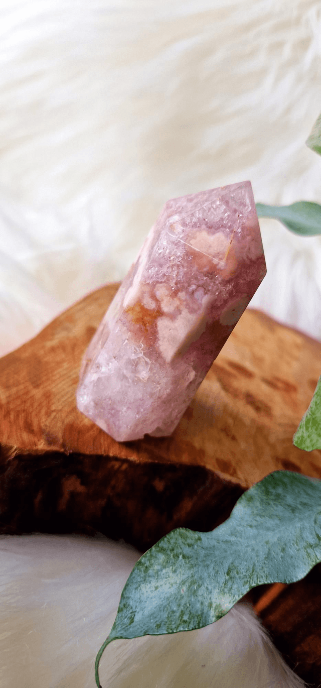 Pink Amethyst Point 