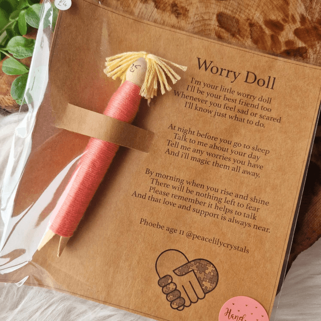 Worry Doll Handcrafted By Phoebe Whitburn 