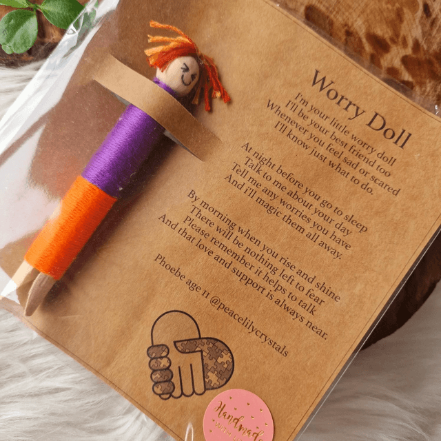 Worry Doll Handcrafted By Phoebe Whitburn 