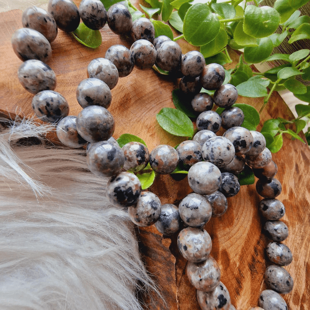 Yooperlite 10mm Beaded Bracelet 
