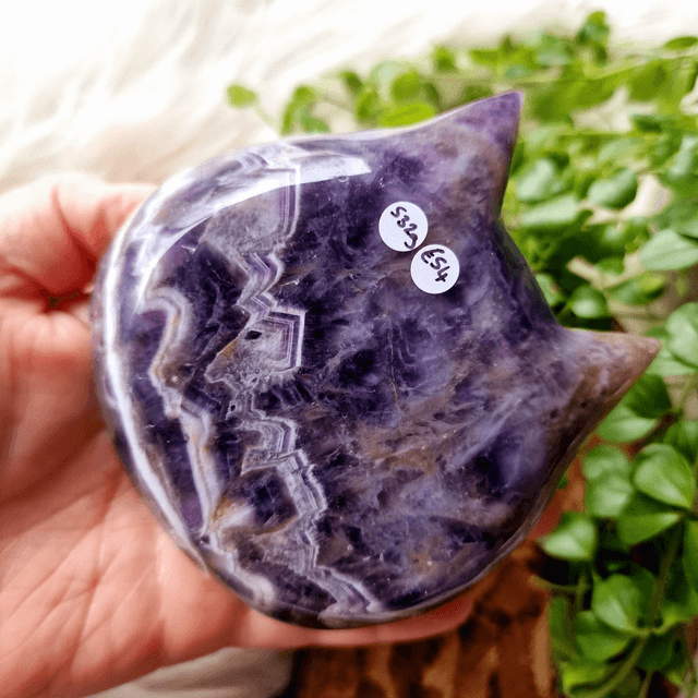 Dream Amethyst Large Cat Bowl 