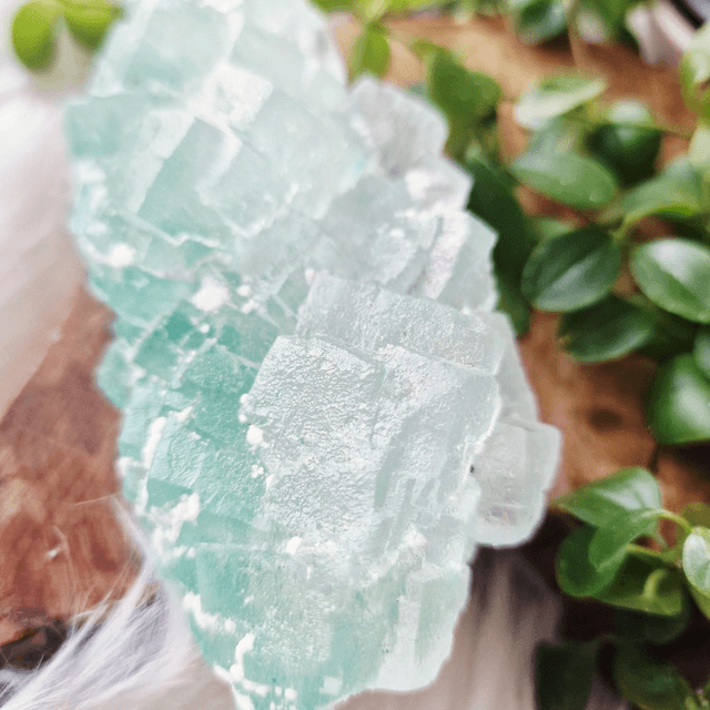 Halite dyed green 