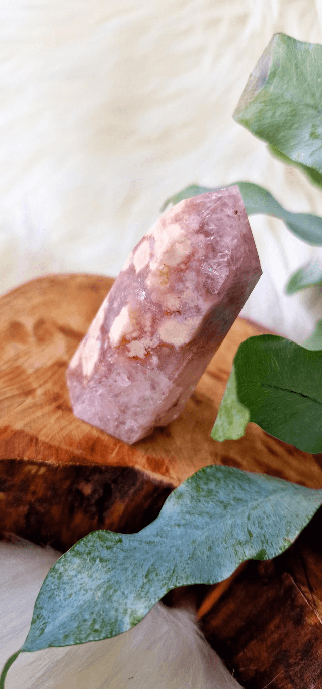 Pink Amethyst Point 