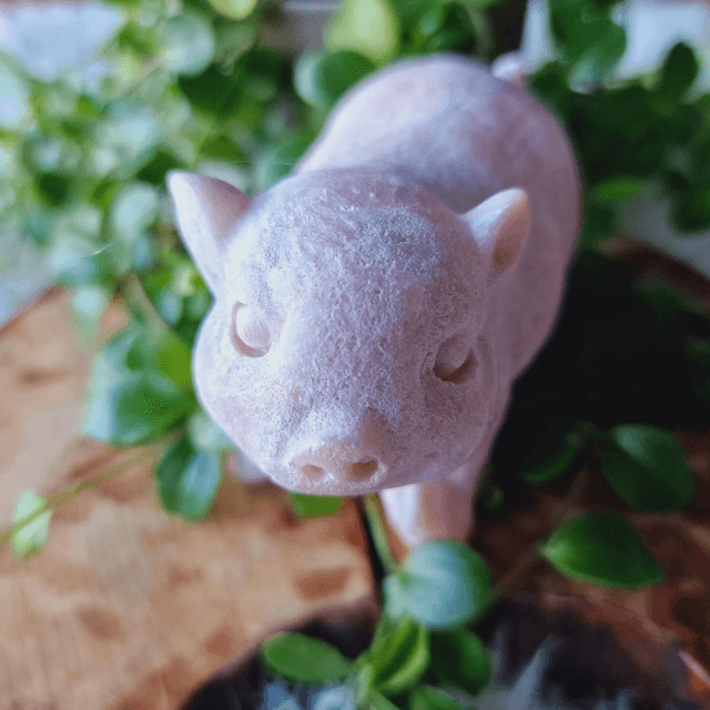 Pink Opal Pig Matt