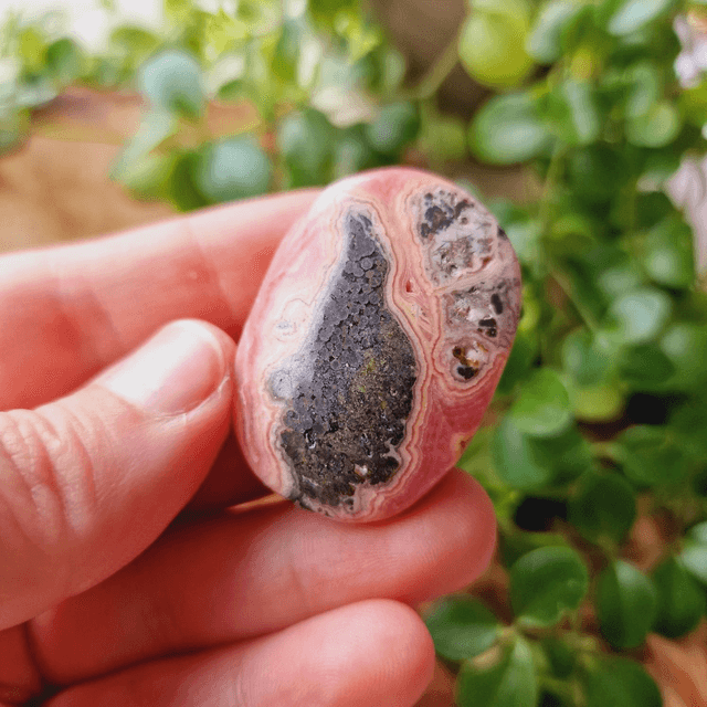 Rhodochrosite Small Palm Stone 