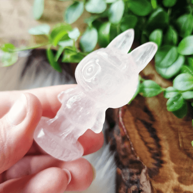 Rose quartz Labubu 