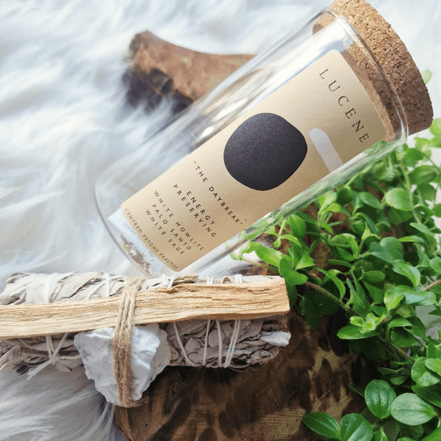 Lucene "The Day Break" Energy Preserving - Howlite, Palo Santo and White Sage
