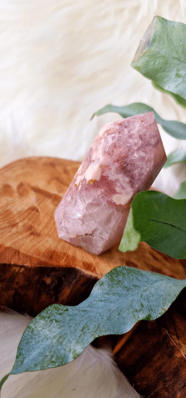Pink Amethyst Point 