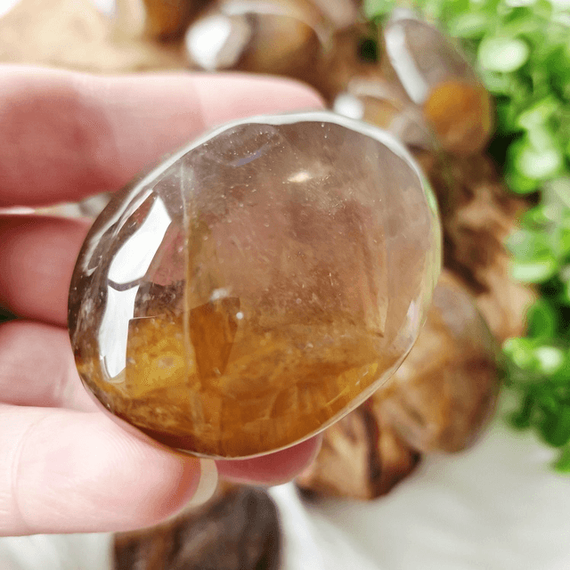 Golden Healer Palms Stone