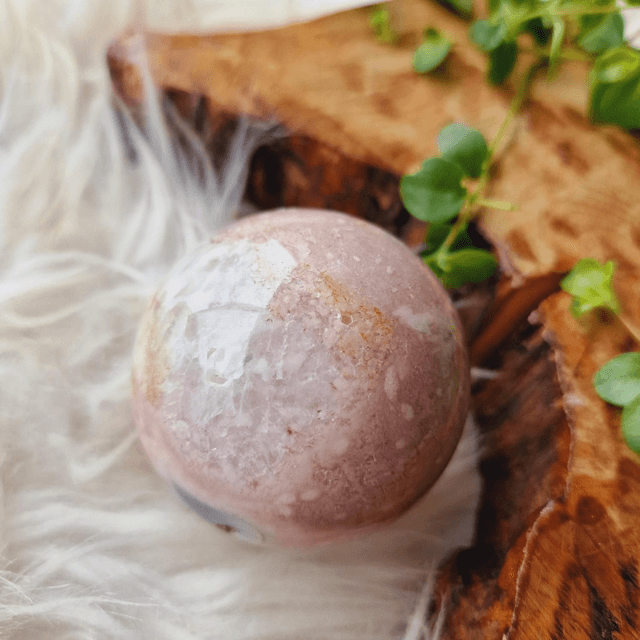 Pink Amethyst Sphere 300g