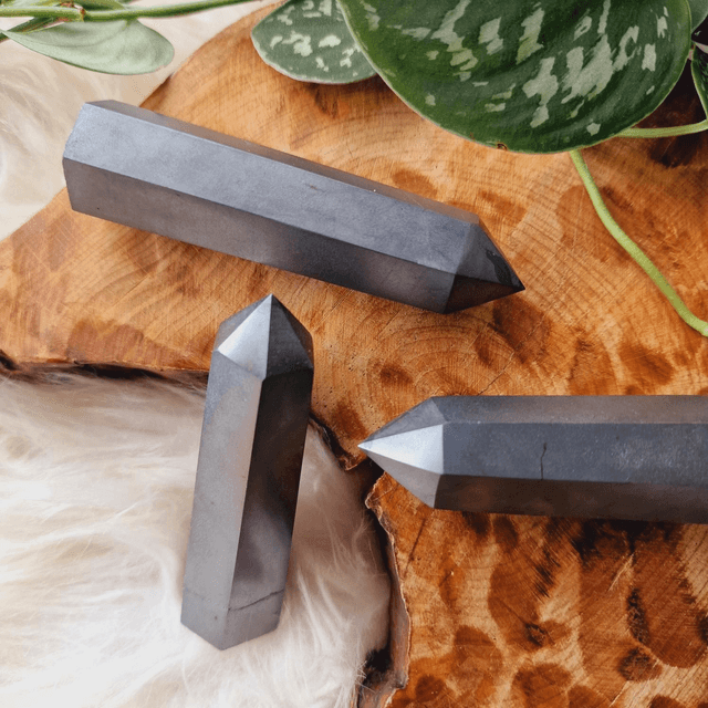 Hematite Points 