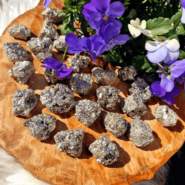 Pyrite Raw Small Cluster 