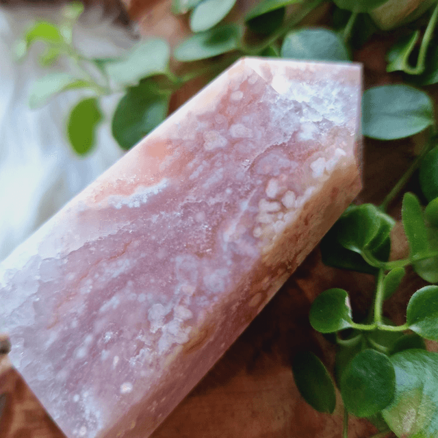 Pink Amethyst point 